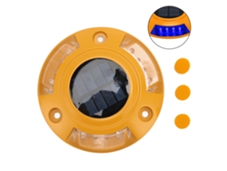 2026-luz De Estudillo Solar Ip68 Impermeable De Aluminio Led Para Carretera Muelle Pista Azul 1.8w 6v