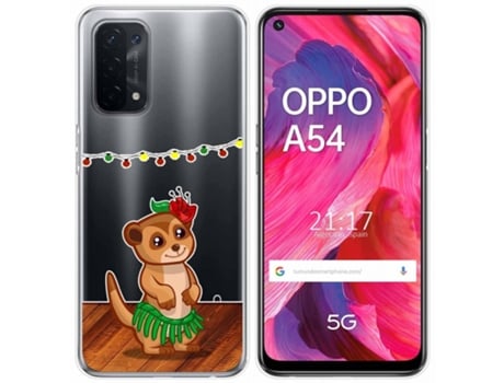 Carcasa Oppo A54 5G / A74 5G TUMUNDOSMARTPHONE Dibujos Transparente Multicolor
