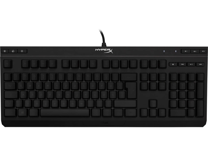 Teclado Gaming HYPERX Alloy Core RGB (Membrana - Alemán - Negro)