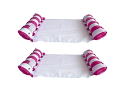 HYMNORA Flotadores para Piscina Adulto - Flotador Hinchable con Bomba de Aire, Más Diversión, Ideal como Tumbona, Hamaca, Silla o Balsa para Piscina o Lago
