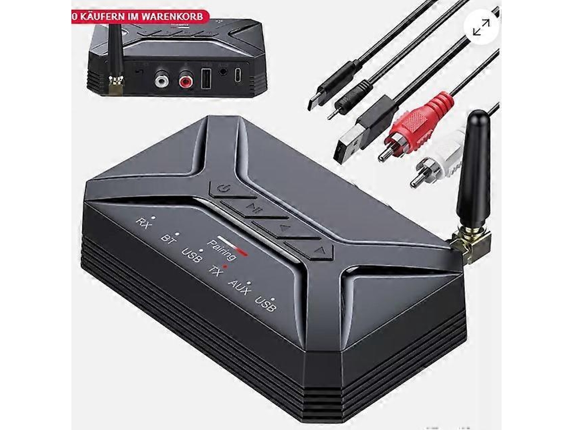 Transmisor y receptor de audio estéreo Rosewell Bluetooth 5.0