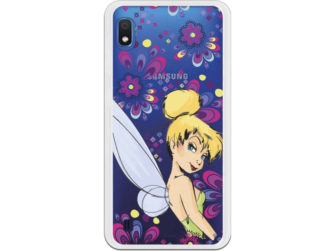 Carcasa Samsung Galaxy A10 DISNEY Campanilla Flores Multicolor