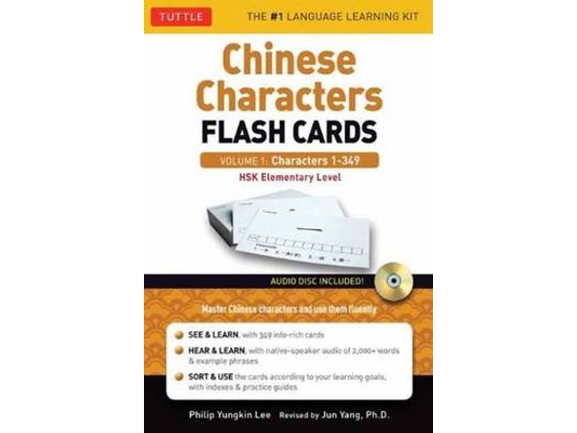 Libro Chinese Flash Cards kit Volume 1 - Characters 1-349, HSK Elementary Level de Philip Yungkin Lee (Inglés)