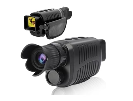 Dispositivo de visión nocturna por infrarrojos 100% oscuridad Alcance de visión nocturna por infrarrojos 1080P Full HD Guardar foto y vídeo Negro B...