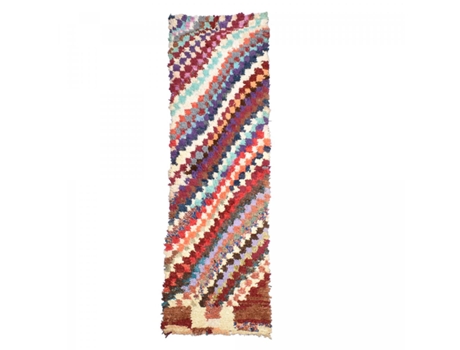 Alfombra bereber BOUCHAROUETTE 60 Multicolor 90x270