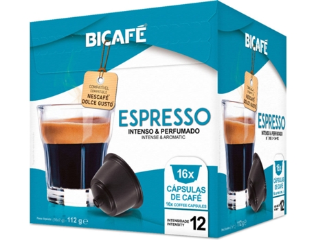 Cápsulas de Café BICAFÉ Espresso (16 cápsulas)