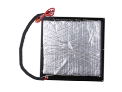 Cama calefactora Mk3 de 24 V con placa de aluminio de 330 x 330 x 3 mm, compatible con impresoras 3D X5sa/X5sapro.