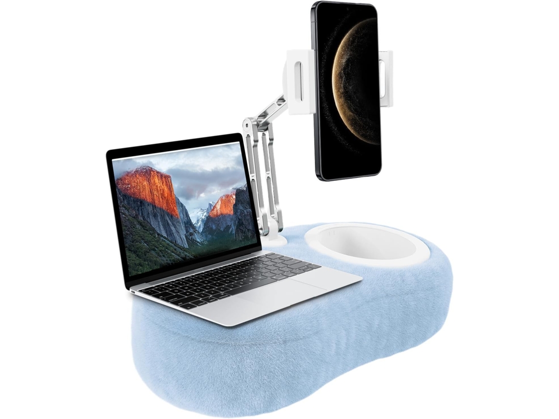 O Soporte De Cojín Para Teléfono, Cojín Giratorio Antideslizante Para Escritorio Para Dispositivos, Mesa, Mesita De Noche, Sofá Y