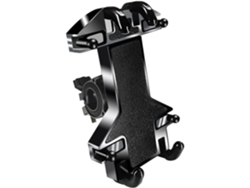 Soporte para teléfono móvil para motocicleta, diseñado para ser compatible con múltiples dispositivos y con absorción de impactos JYTGALX (negro)