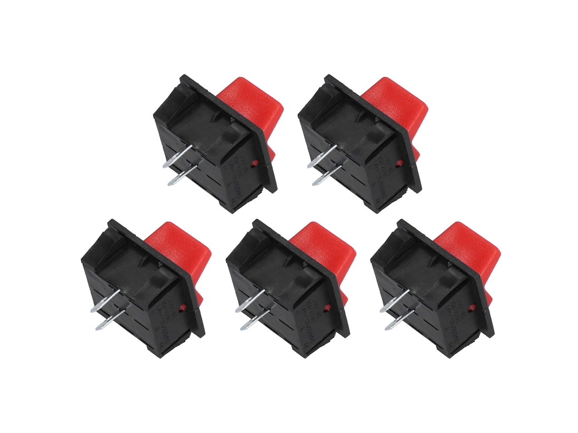 Juego De 5 Interruptores De Palanca Abs De 2 Pines Para Motores Diésel De 250 Vca (repuesto).