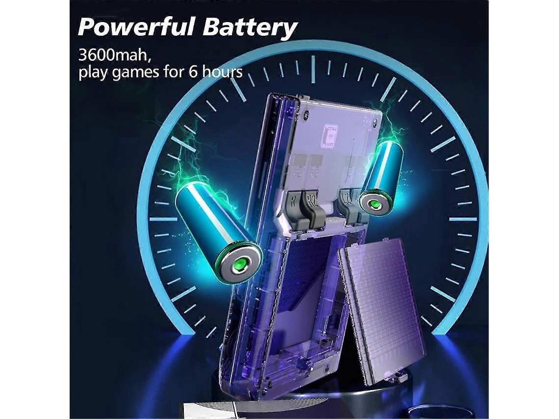 Consola De Videojuegos Retro R35plus De 128 Gb, Más De 20 000 Juegos, Pantalla Ips De 3,5 Pulgadas, Sistema Linux Para Psp Y Ps1.