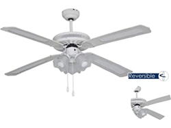Ventilador de Techo BASTILIPO Alicante Blanco