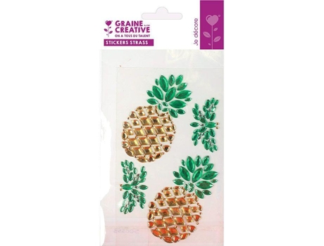 Etiquetas Decorativas GRAINE CRÉATIVE Piña