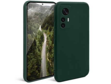 Funda Série Meia Noite Acabamento Fosco Leve Protetora para Xiaomi Xiaomi 12 Pro, Mi 12 Pro MOOZY Silicona Textura Suave