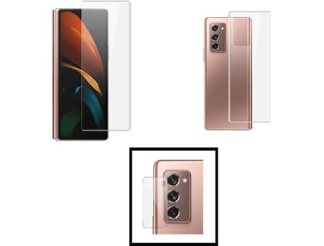 Protector de Pantalla Gel Samsung Galaxy Z Fold3 5G G4M Frente y Cámara