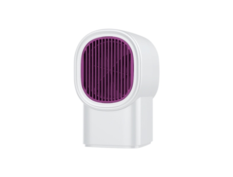 Calefactor Eléctrico TRUMSHOP para Uso Doméstico Portátil Blanco