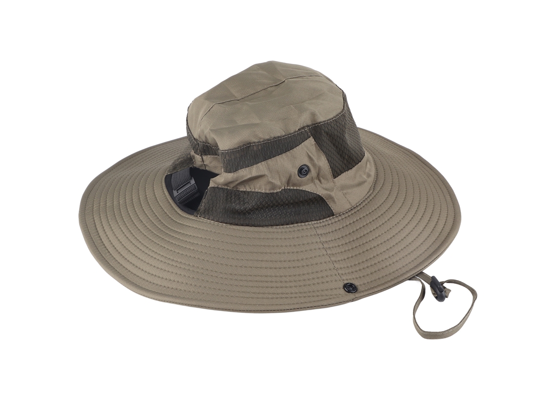 Sombrero Tipo Boonie Para Hombre, Resistente A Los Rayos Uv, Ajustable, Ideal Para Pescar, Acampar Y Actividades Al Aire Libre.