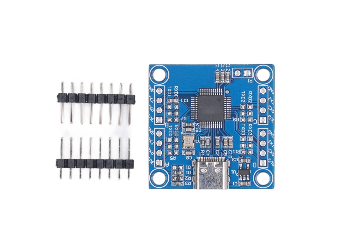 Yncm2026-módulo Usb A Ttl 4 Vías Ch9344 12mbps Puerto Serie Uart Transceiver 3.3v