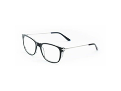 Montura De Gafas Hombre Vuarnet Vl18010001 (negro - Acetato - 145 Mm - Ø 53 Mm)