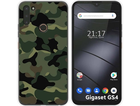 Carcasa Gigaset GS4 TUMUNDOSMARTPHONE Camuflaje Multicolor