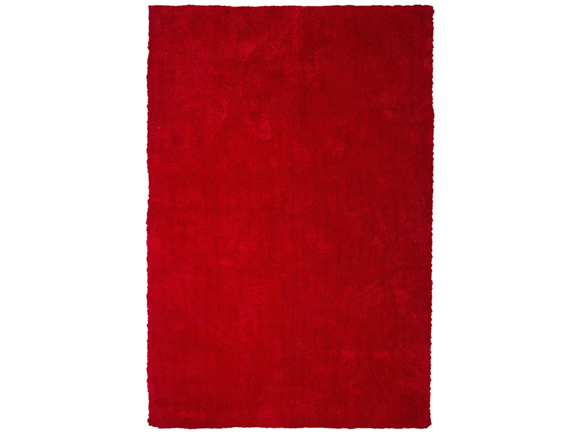 Alfombra BELIANI Demre de Poliéster Rojo 160x230