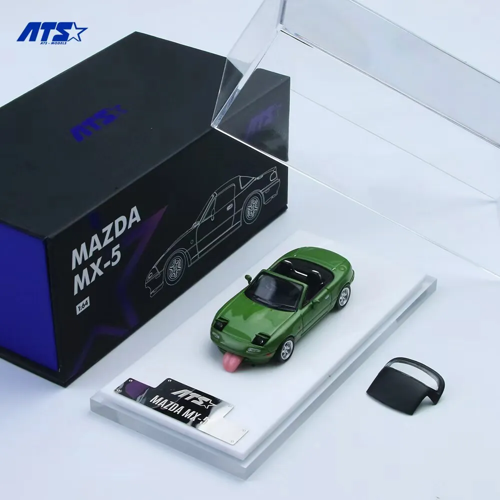(verde) Miniatura De Carro Em Liga Metálica Na Escala 1:64 - Modelo De Carro Em Miniatura