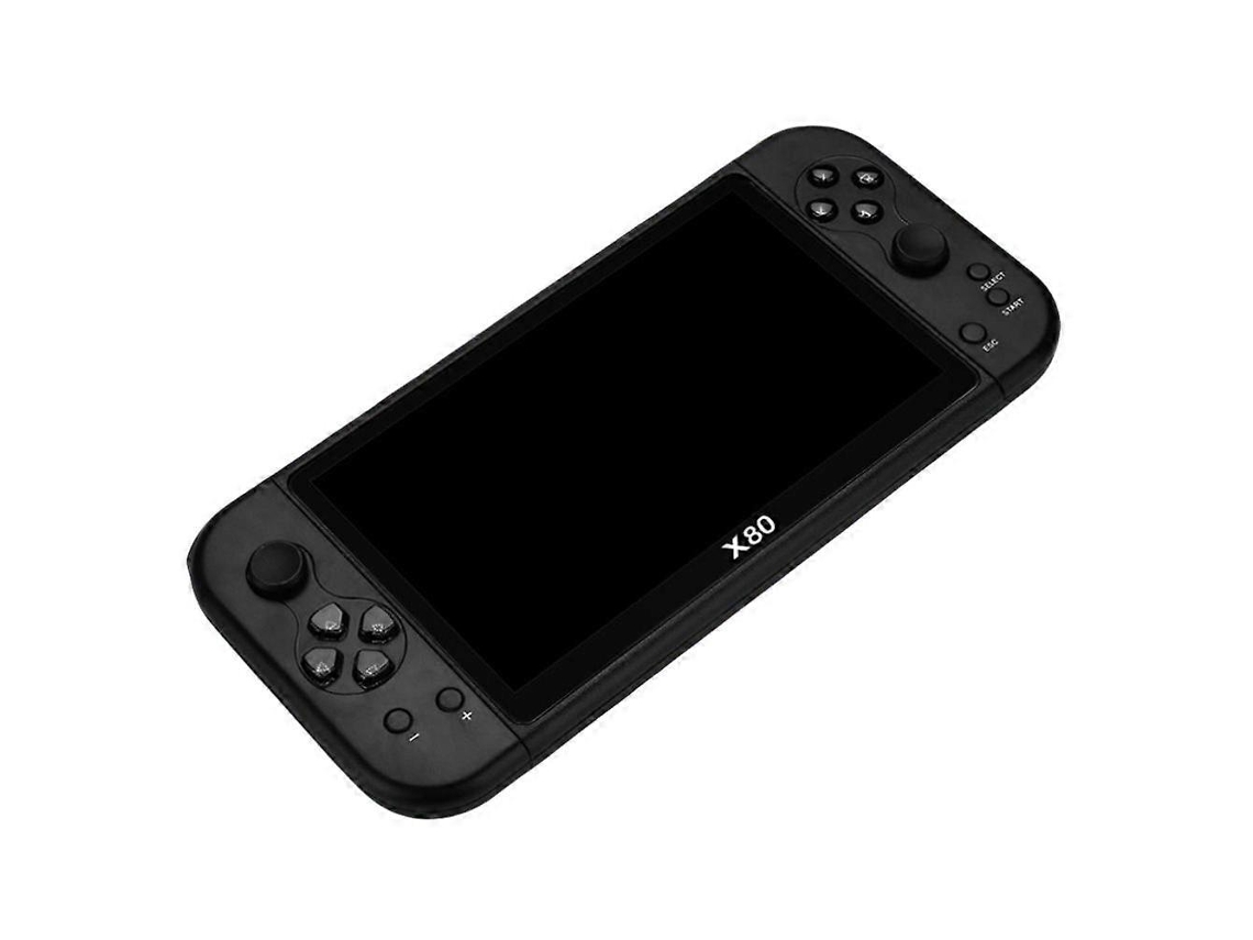 Consola de juegos portátil X80 con pantalla HD de 7 pulgadas y 20 000 juegos. Hengjian