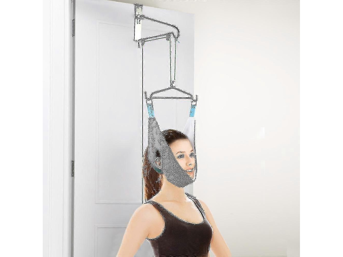 Rebe-dispositivo De Tracción Cervical Hanging Instrumento De Tracción Cervical Colgado En Puerta Marco De Tracción Cervical