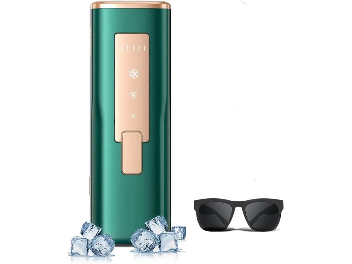 Depilación láser para mujeres y hombres, dispositivo de depilación IPL con tecnología de enfriamiento por hielo para resultados casi perfectos Yizhood