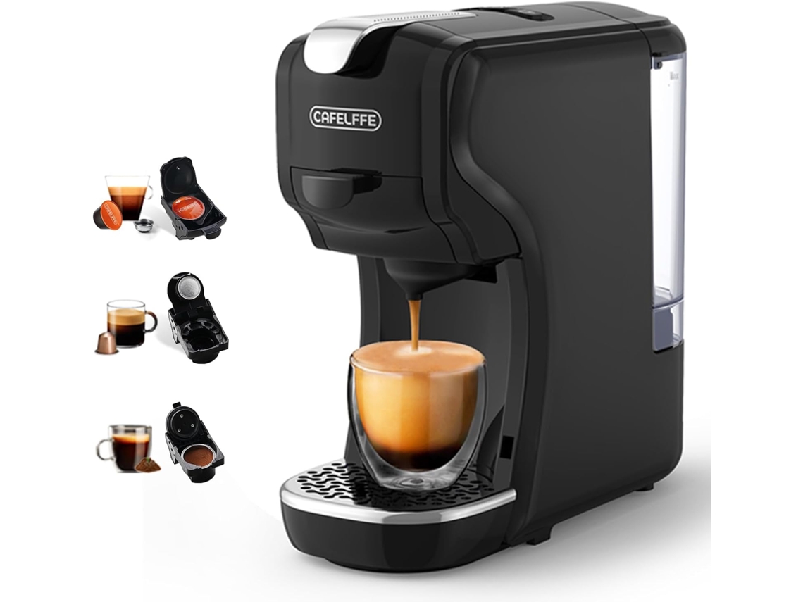 Cafetera Mk 611 3 Em 1, 19 Bares, Altura Regulable, Espresso Quente/frio, Compatível Com Nes Original, Dg E Café Moído Coffee