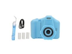 Cámara Digital Para Niños Con Función De Impresión, 1440p, Pantalla De 2,8 Pulgadas, Luz De Relleno Azul.