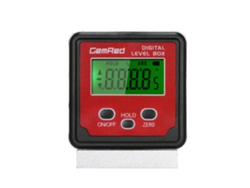 Nivel Digital Gemred Con Inclinómetro, Base Magnética Y Medidor De Ángulo Lcd Retroiluminado.