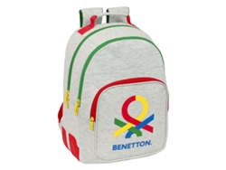 Mochila Benetton Pop School 32 x 42 x 15 cm