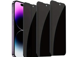 Protector de pantalla de privacidad de vidrio templado Yuysan para iPhone 14 Pro Max