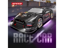 Verdexjrc Xj-1996 Rtr 1/16 2.4g 4wd Drift Rc Mini Led Alta Velocidad On-road Regalo Niños