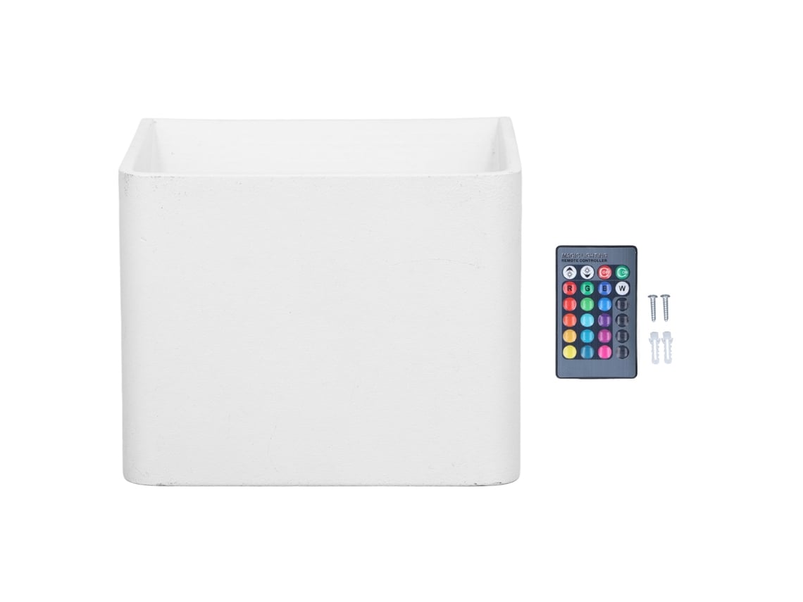 2026-lámpara De Pared Led Rgb Regulable 3w 280lm Con Control Remoto Modos 4 Aluminio 85-265v