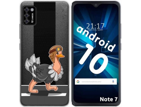 Carcasa Cubot Note 7 TUMUNDOSMARTPHONE Avestruz Multicolor