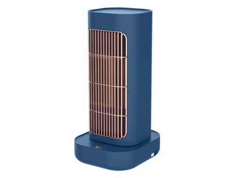 Calefactor Eléctrico TRUMSHOP para Uso Doméstico Portátil Azul