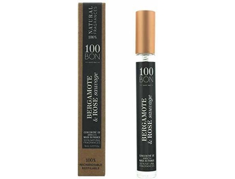 Perfume 100BON Bergamote & Rose Sauvage Refillable Eau de Parfum (10 ml)