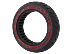 Neumático Para Patinete Eléctrico 60/70-7 Para Xiaomi M4pro, De Goma Antiexplosión, Repuesto, Color Rojo.