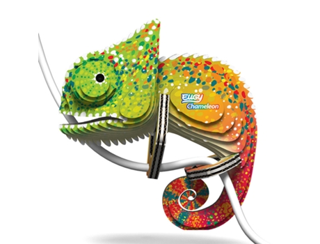 Puzzle EUGY Chameleon 3D 28 peças Animais