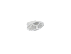Pomo Para Muebles De Zamac Diámetro 44mm X 25 Pátina Real Blanca Plata Lote De 25