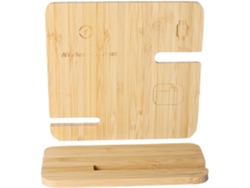 Cargador De Cable De Madera Para Teléfonos Móviles | Base De Carga Para Relojes Inteligentes