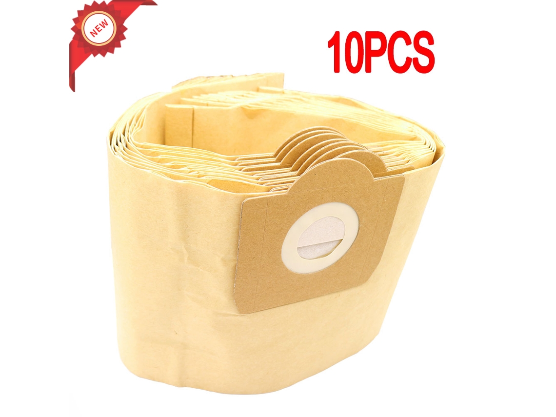 Filtro de bolsas de polvo para aspiradora Karcher Mv3 Wd3 Wd3200 Wd3300 A2204 A2656, bolsas de papel para Rowenta Rb88 Ru100 Ru101