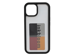 Estojo Projeção Nfc Tela De Tinta 3.52 Polegadas Diy Para Ios 15 Smart Phone Case Preto