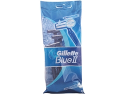 Láminas de Afeitar GILLETTE Blue II Chromium Coating 5 Unidades