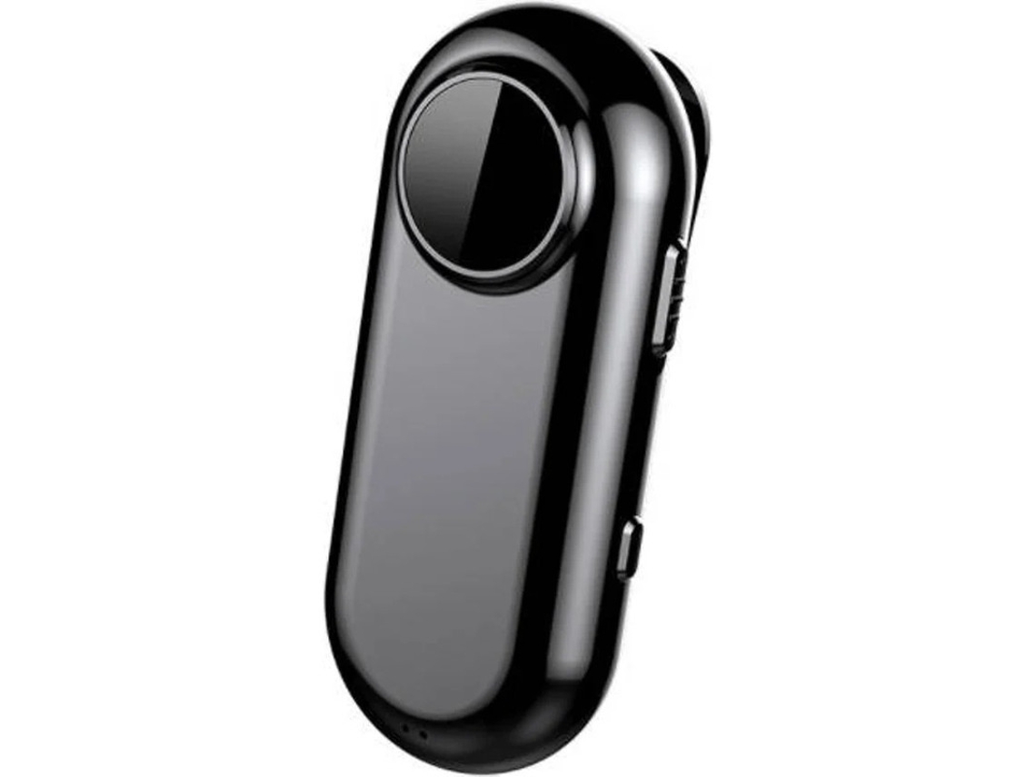 Mini cámara espía de 16 GB, 1080P HD, todo en uno, portátil, con reducción de ruido, larga distancia, color negro