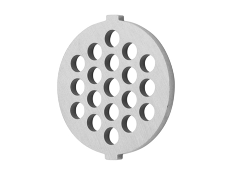 Disco de acero inoxidable para picadora de carne con orificios de 5/7 mm, pieza de repuesto profesional para picadora de carne de 7 mm