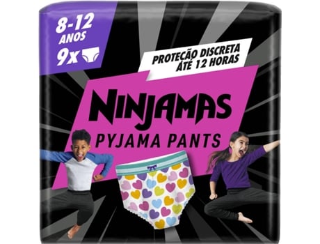 Pañales DODOT Ninjamas Corazón T8 (9 Unidades)