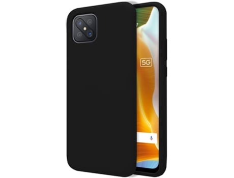 Carcasa Oppo Reno 4Z 5G TUMUNDOSMARTPHONE Silicona Líquida Negro